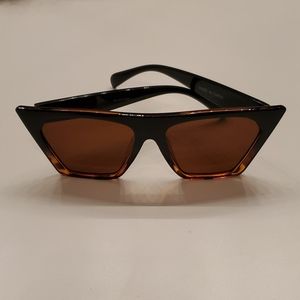 Black & Tortoise Cat Eye Sunglasses